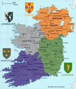 Les 4 provinces de l'Irlande http://irlande.web-sy.fr/provinces_map.jpg