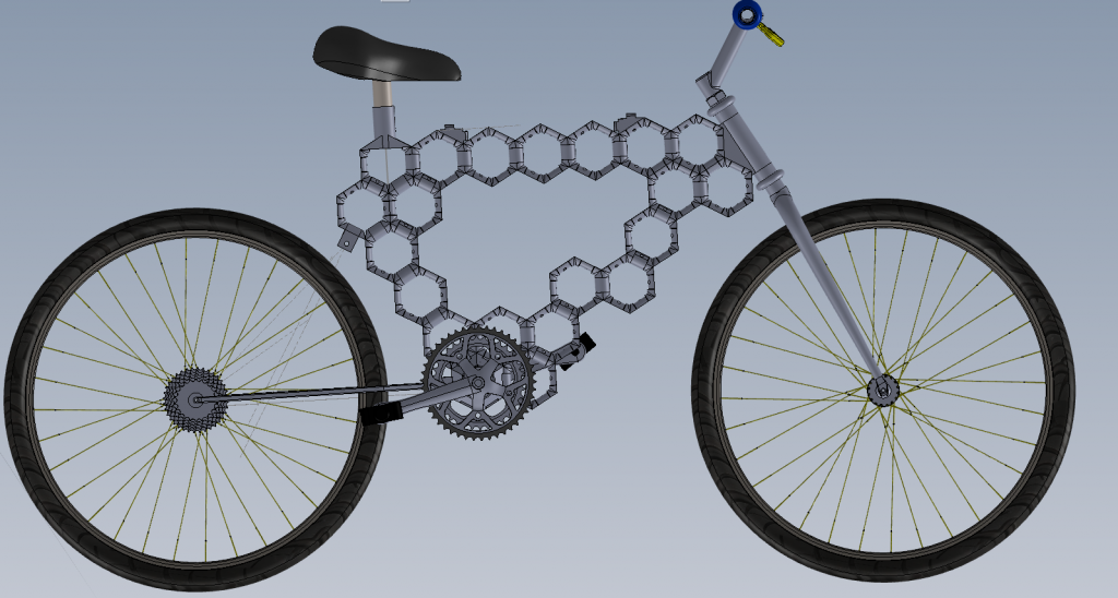 -Modelisation 3D du vélo