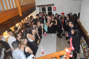 Le moment tant attendu: la remise des cadeaux !