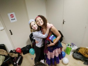 La reine (Florine) et Soraya